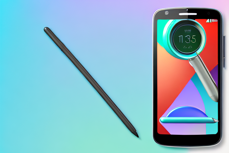 A moto g stylus 5g smartphone