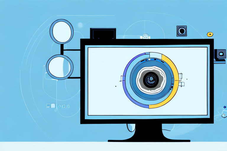 A computer monitor displaying an open window