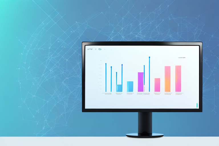 A single computer monitor displaying a windows interface