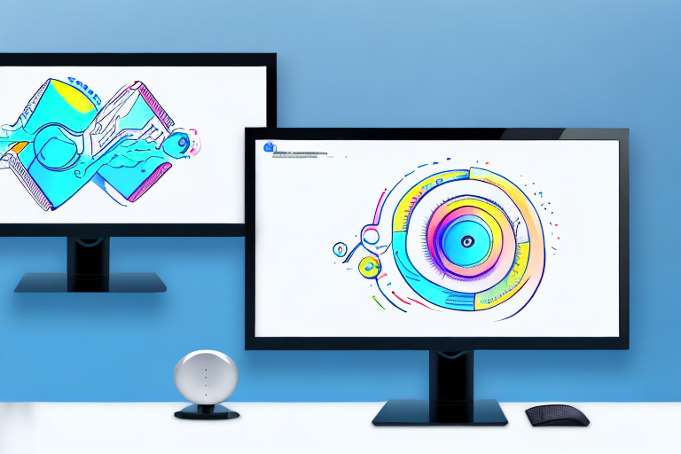 A computer monitor displaying a screenshot capture tool