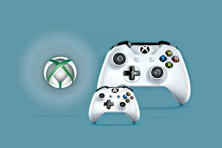 An xbox one console and controller