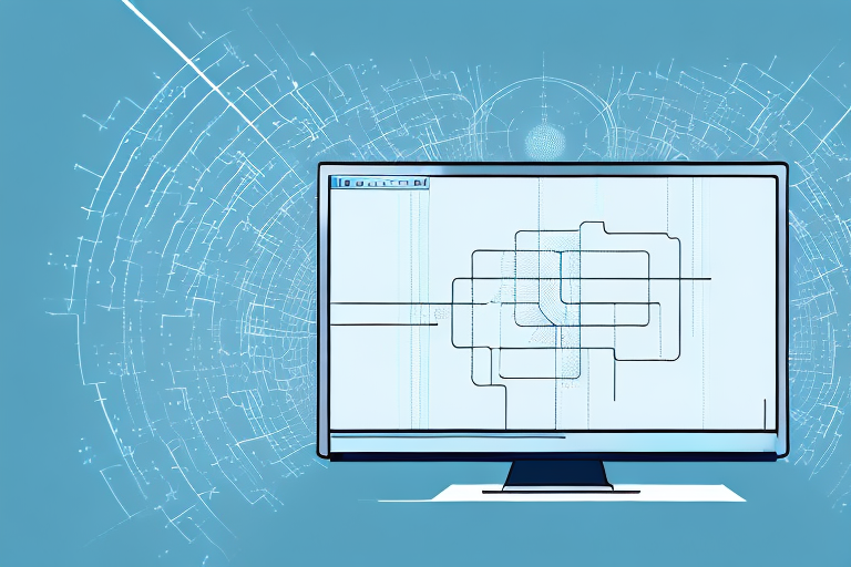 A computer screen displaying lines of code