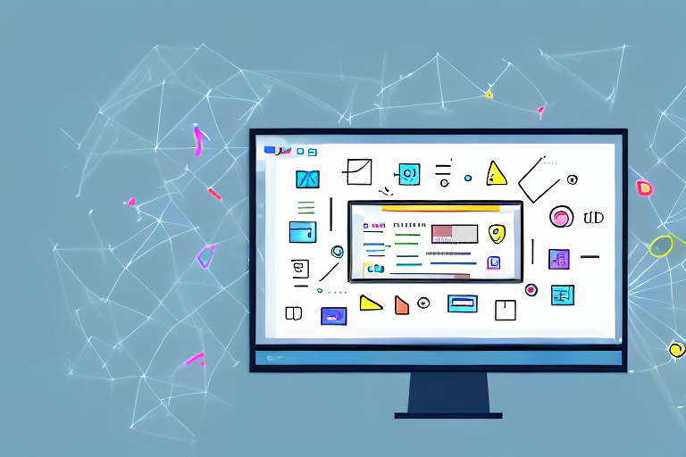 A computer screen showing an open screenshot editing software with various tools highlighted