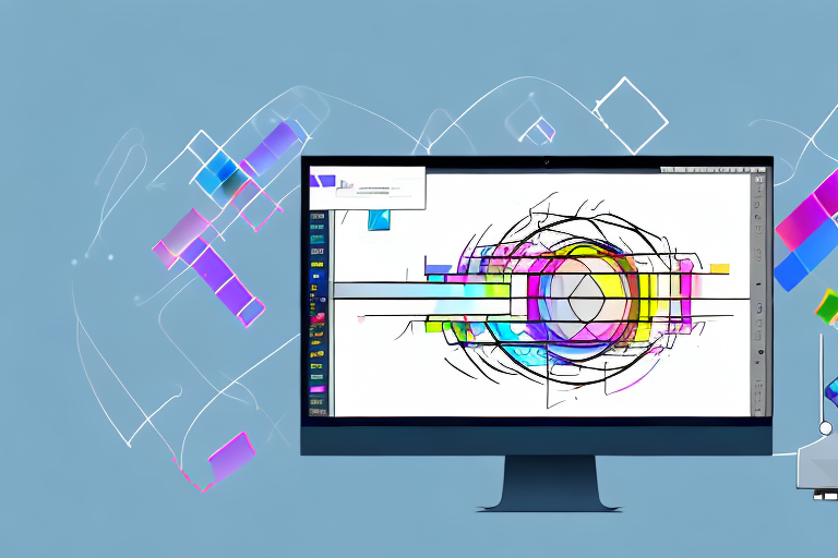 A computer screen displaying an image editing software with various editing tools