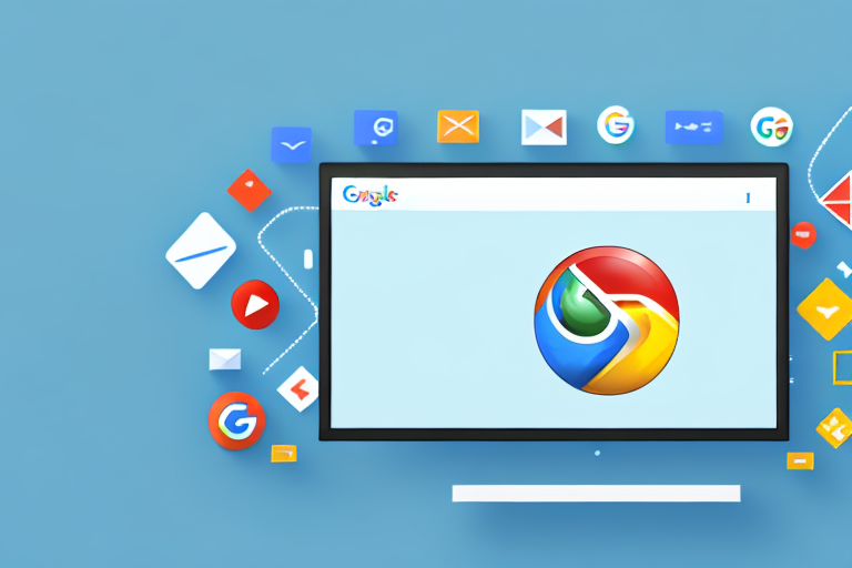 A computer screen displaying the google chrome browser with a pop-up window showing screenshot options