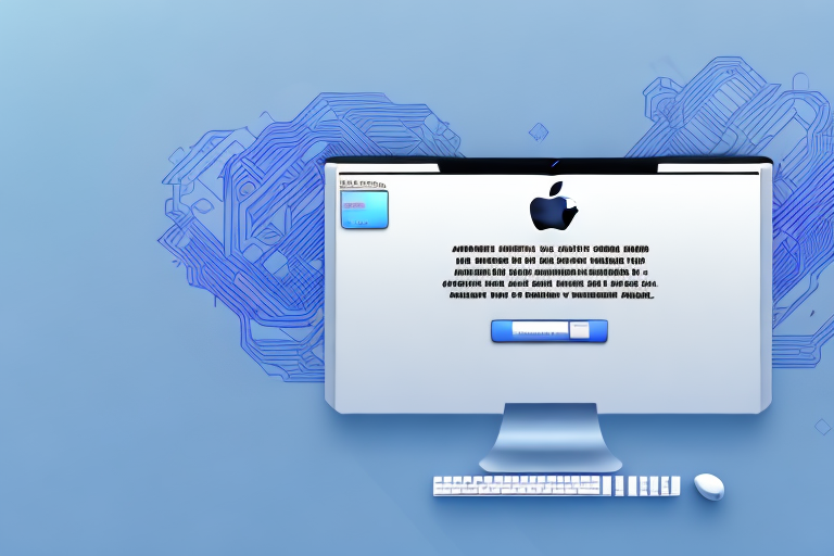 A mac computer with a dialogue box showing the screenshot command keys