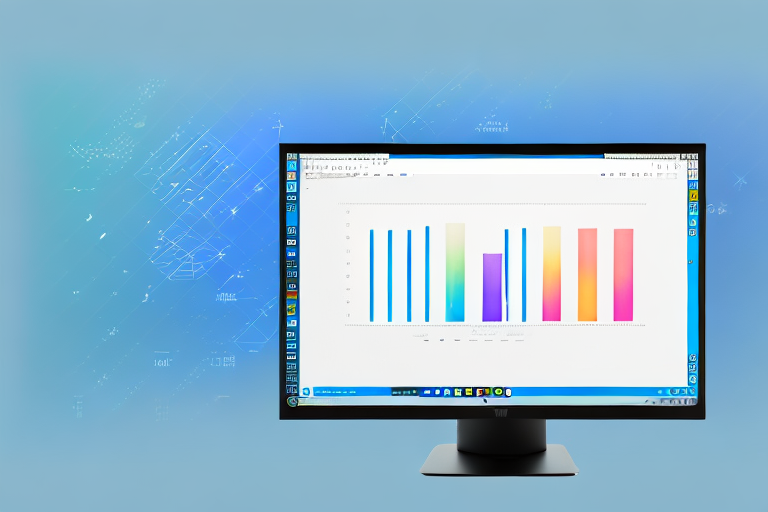 A computer monitor displaying the windows 10 interface with the "print screen" button highlighted on a keyboard