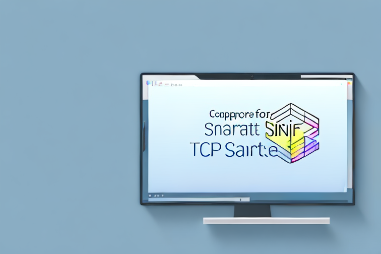 A computer screen with the snipping tool icon highlighted