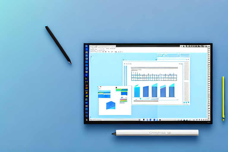 A computer screen displaying the windows 10 interface with the snipping tool application open