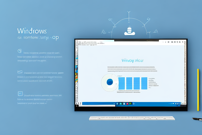 A windows 10 desktop screen with the screen record snipping tool application open