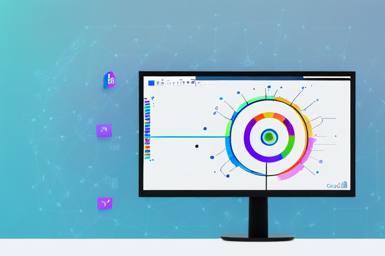 A computer monitor displaying the snipping tool interface in full screen mode